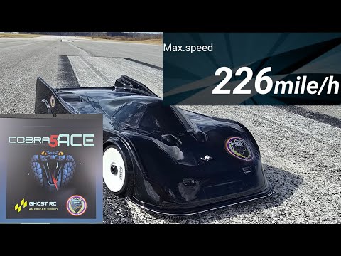 226mph !!!!   ARRMA Limitless GT.         Castle Creations Cobra ACE  8S.      March 2025