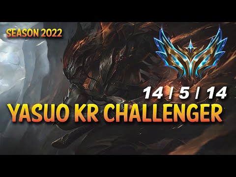 YASUO vs KAI'SA ADC - KR Challenger