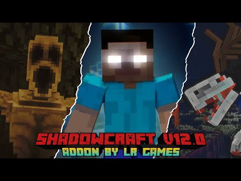 👻 SCARY Mod Alert! New Monsters in Minecraft PE | SHOCKING Shadow Craft V12.0