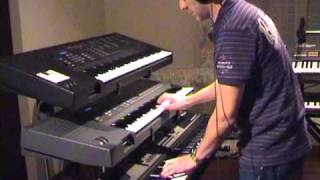 DX5 playing Depeche Mode &quot;Fly on the Windscreen&quot;