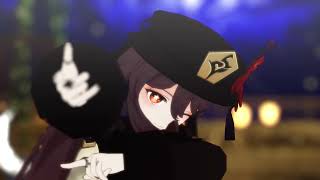 【原神MMD】ヒアソビ【胡桃】