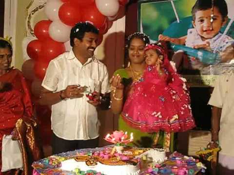 Samiksha's First Birthday(birth day cake)
