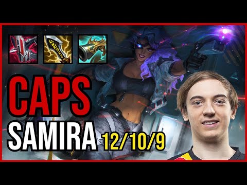 CAPS - SAMIRA vs. KAI'SA ADC | EUW GRANDMASTER | PATCH 11.1