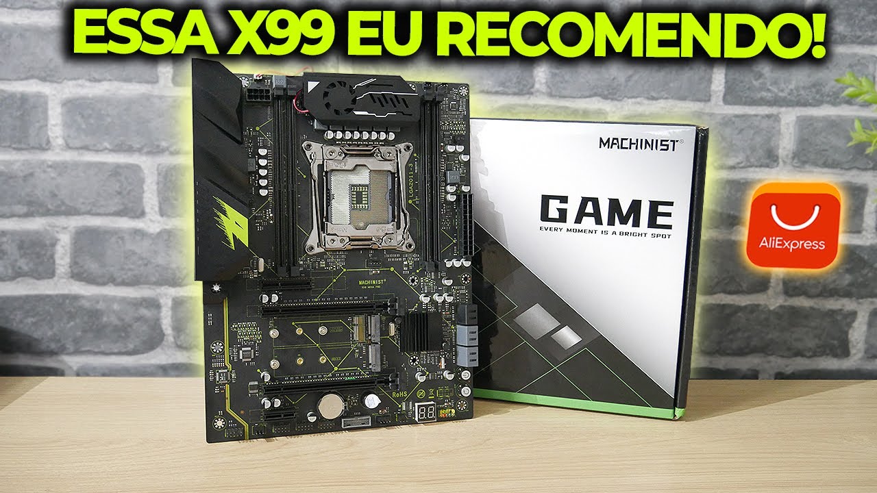 A PLACA MÃE X99 MAIS RECOMENDADA, M9RA PRO DO ALIEXPRESS! ANÁLISE, VRM, TEMPERATURA...(M9RA V2)