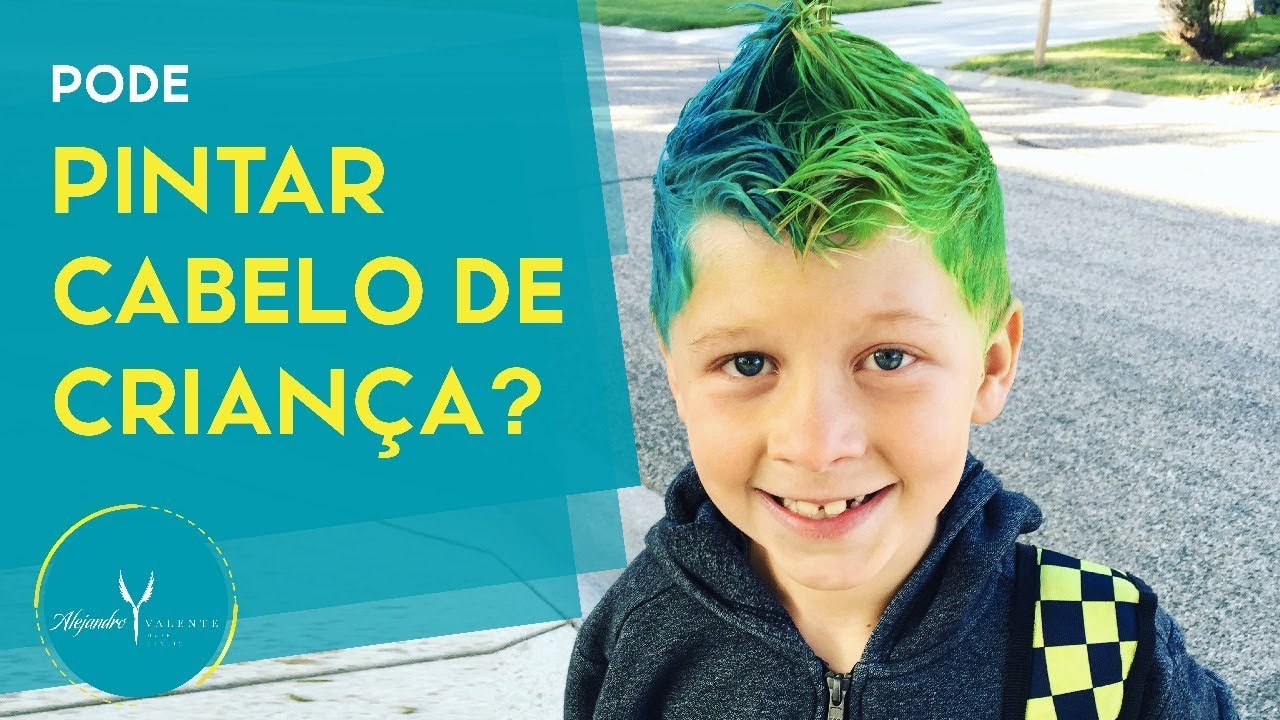 🚦Pode pintar cabelo de criança Colorir🚦