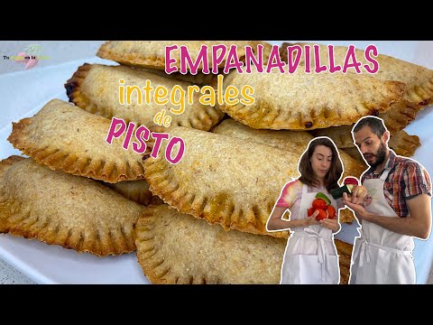 Empanadillas Integrales de Pisto 100% Caseras |AL Horno|