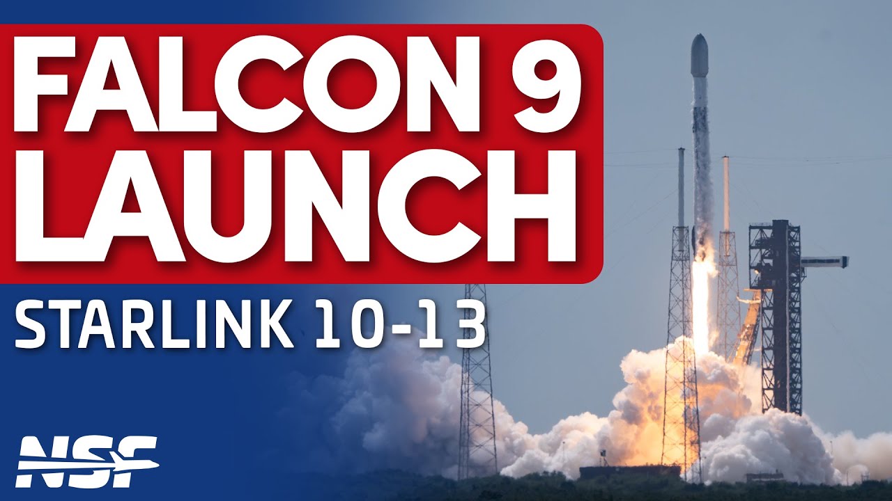 🔴 FULL REPLAY: SpaceX Launches Starlink 10-13