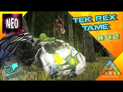 Tek Rex Tame  - S4E42 - [Ark Survival Gameplay ]