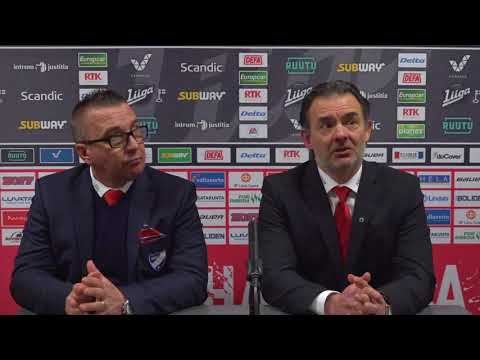 Lehdistötilaisuus Ässät - HIFK 10.3.2018