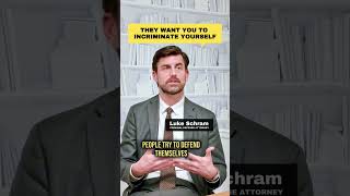 They want you to incriminate yourself. #police #criminallaw