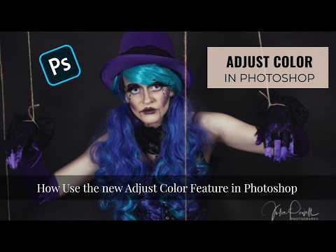 How to Use Photoshop’s NEW Adjust Colors Tool | Change Colors FAST Without the Fuss #photoshop