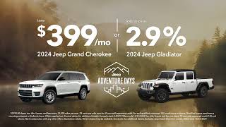 It's Jeep Adventure Days at Haasz Automall!!