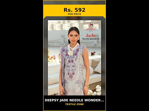Deepsy Jade Needle Wonder 6 - Chiffon Dupatta – product video thumbnail