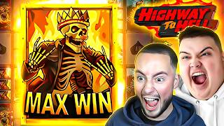 MAX WIN ON *NEW* SLOT! (Highway To Hell Slot Max Win)