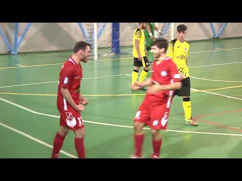Stagione 2018/19. Campionato serie B quinta giornata: Futsal Parete-Futsal Fuorigrotta