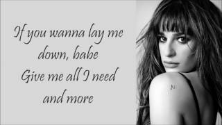 Lea Michele ~ Sentimental Memories ~ Lyrics
