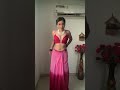 Red Saree By Tanya Mittal Red Shorts Saree Howtostyle Blouse Sareelove Viral