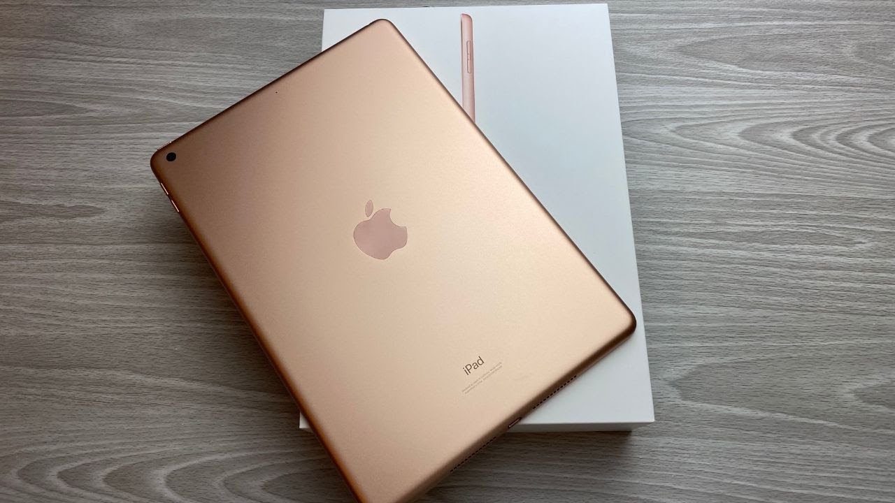 Планшет Apple iPad (2020) 128Gb Wi-Fi Золотистый MYLF2RU/A