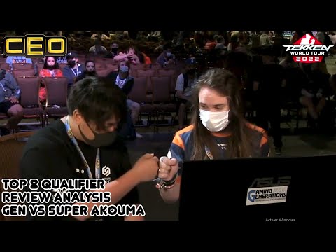 Super Akouma vs Gen REVENGE VS THE BEST IN JAPAN!! CEO TWT Master Top8 Qualifier Review/Analysis
