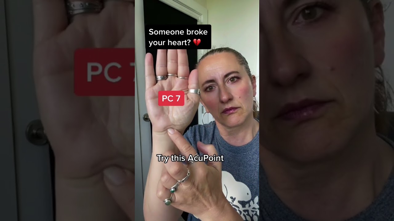 💔PC 7 Acupuncture Point for a Broken Heart #acupuncturepoints