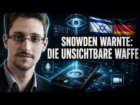 Israels unsichtbare Waffe: Snowden warnte davor Video-Thumbnail von YouTube