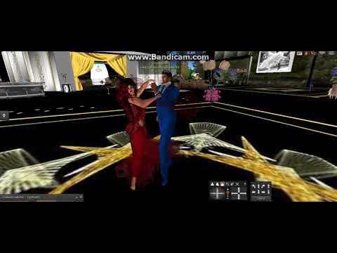 LADY DANIELLA DANCING WITH ALAM IN RED LACE GOWN ON 1 MAY 2018