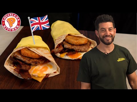 POPEYES makes a crazy good BREAKFAST WRAP!