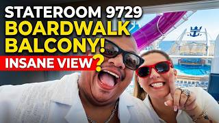 UTOPIA STATEROOM 9729 | Royal Caribbean Boardwalk Balcony Room Full Details #roomtour