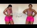 10 MIN AB HOME WORKOUT || Day 4/6 || FITMAS CHALLENGE