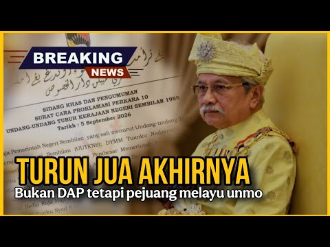 GEMPAR!! - TUANKU MUHRIZ TURUN TAKHTA AKHIRNYA | BUKAN DAP BUKAN PH - OLEH UNMO
