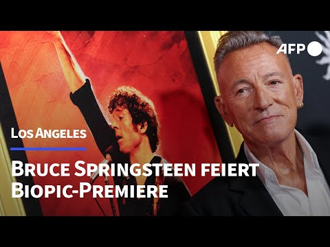 Bruce Springsteen feiert Premiere seiner Film-Biografie | AFP