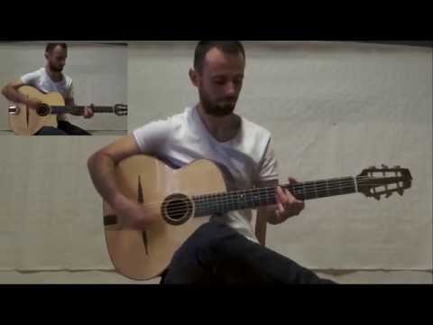 Clément Rossat Luthier - vidéo #1 - Guitare Manouche petite bouche