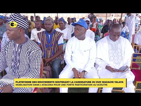 Plateforme des mouvements soutenant la candidature du duo WADAGNI - TALATA