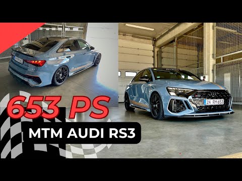 AUTO BILD Special: 653 PS MTM Audi RS3 8Y Zeitenjagd auf dem Sachsenring 🏁🏁🏁