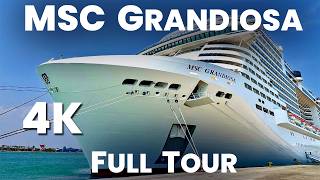 MSC GRANDIOSA - Full Ship Tour 2026 - MSC Cruises - 4K UHD
