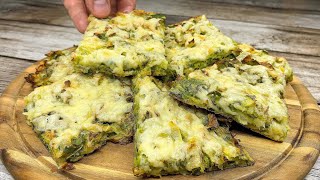 Cabbage with eggs is better than pizza! Easy, quick and incredibly delicious recipe!