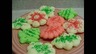 Lemon Spritz Cookies