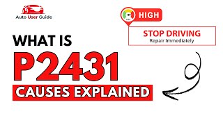 dtc p2431 quickly Fix