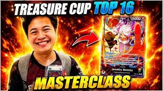 TOP 16 TREASURE CUP RY Bonney One Piece TCG OP15 Masterclass