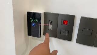 Bộ điều khiển đóng mở cừa quấn từ xa qua áp ứng dụng điện thoại. Một tiện ích anh em lên lắp