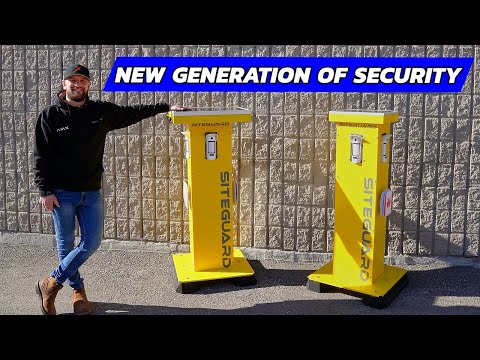 SiteGuard Tower: Portable Solar Powered Wireless Intrusion Alarm System