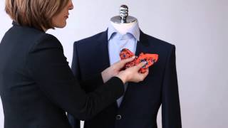 Learn How To Fold A Pocket Square In A Few Stylish Ways by Harry Rosen