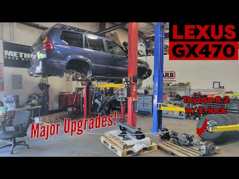 I Replaced Nearly Everything Under my Lexus GX470! New E-locker!