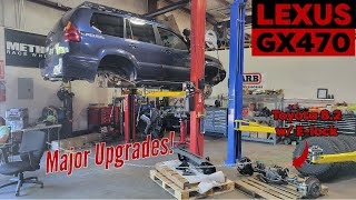 I Replaced Nearly Everything Under my Lexus GX470! New E-locker!