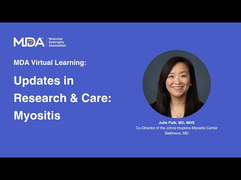 MDA Webinar:  Myositis