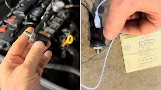 TESTING “good” Vs “bad” high pressure fuel sensor (fuel pump diagnostic) most cars (audi 2.0t)