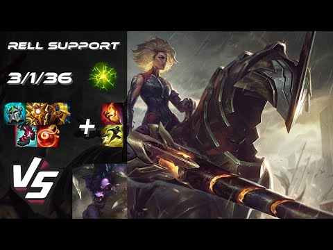 SUPPORT Rell vs Alistar - NA Challenger Patch 25.S2.6