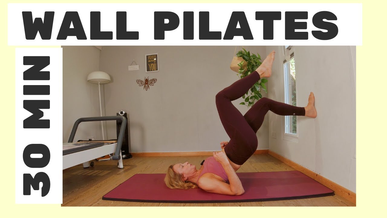Full Body Wall Pilates Workout - YouTube