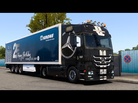 Ets2 1.41 / Actros Mp3 Black Edition / durch Bulgarien nach Rumänien.