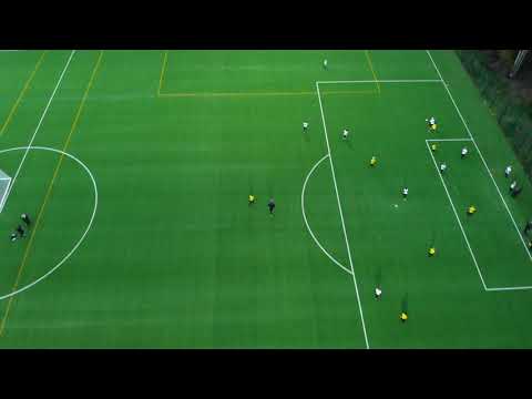 FC Honka P11 keltaiset A vs B eka puolikas loppu